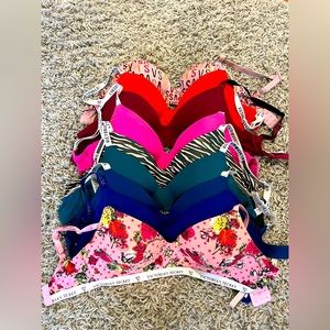 Bundle of Victoria’s Secret Lightly Lined Wireless T-Shirt Bras